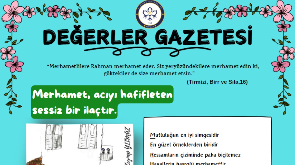 Atatürk Ortaokulu öğrencilerinin emekleriyle hazırlanan 2024 Ocak ayı gazetesi yayınlanmıştır.